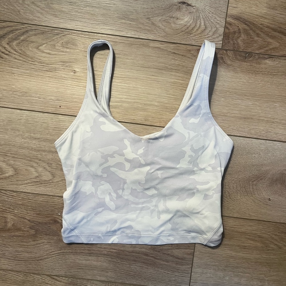 Incognito Camo Alpine White Multi Align Tank in Size 2